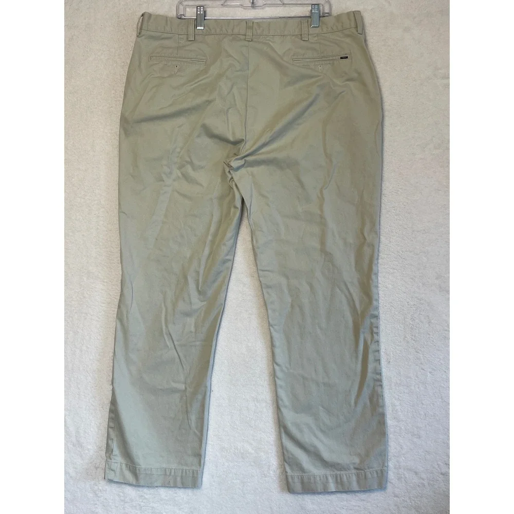 Polo Ralph Lauren Mens Classic Fit Chino Pants Tan Khaki Cotton 40x32 AM55